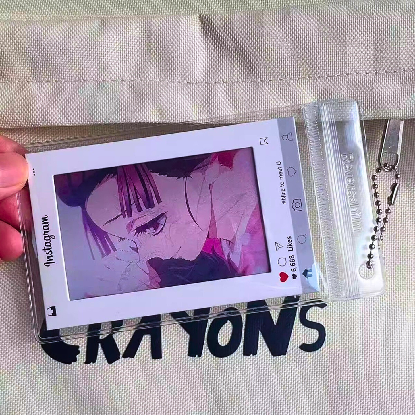 Anime-Inspired PET Photo Card / Bookmark – Fan-Made Collector Print