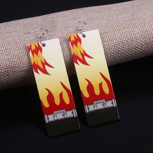 Demon Slayer Cosplay Earrings