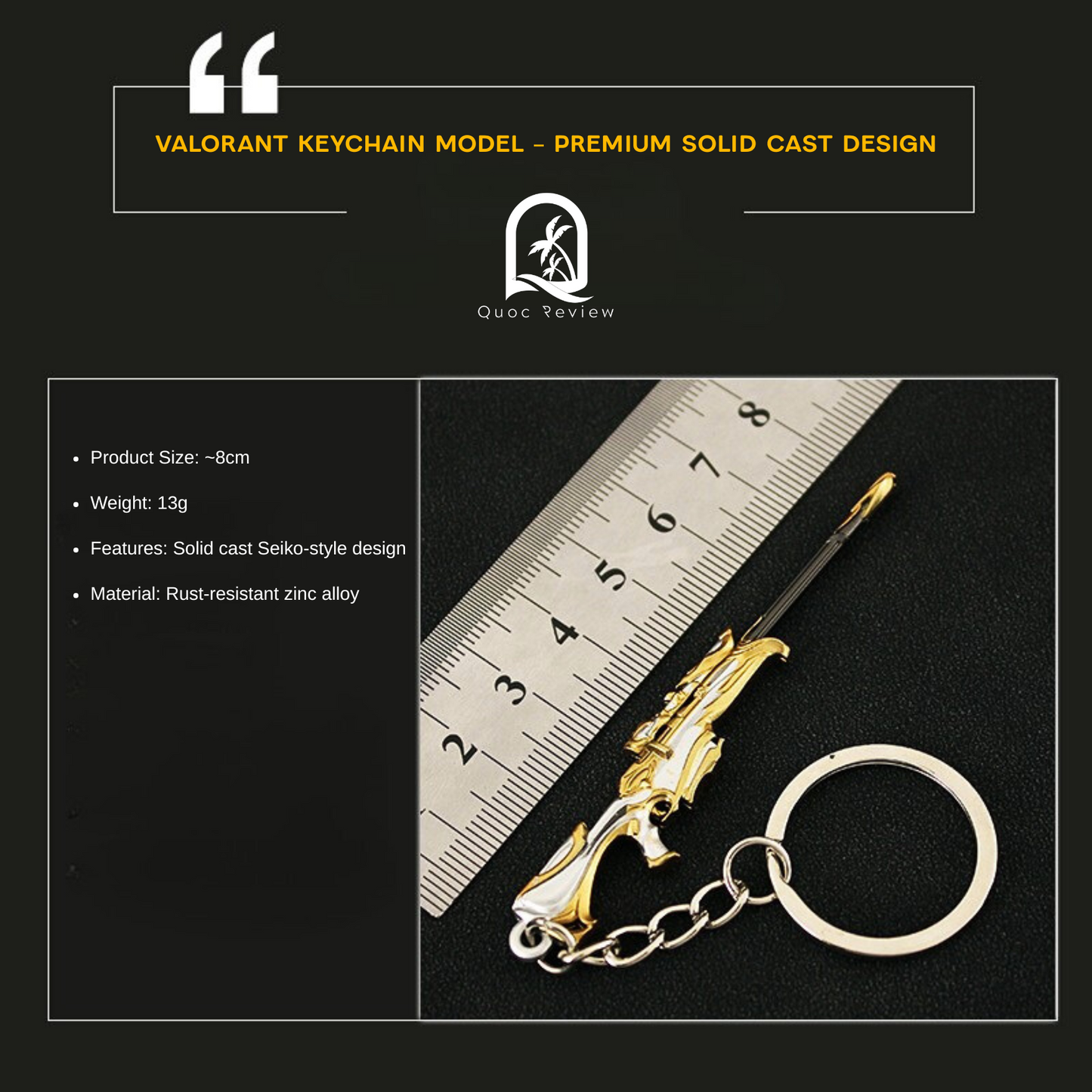 Valorant Premium Keychain - 80mm